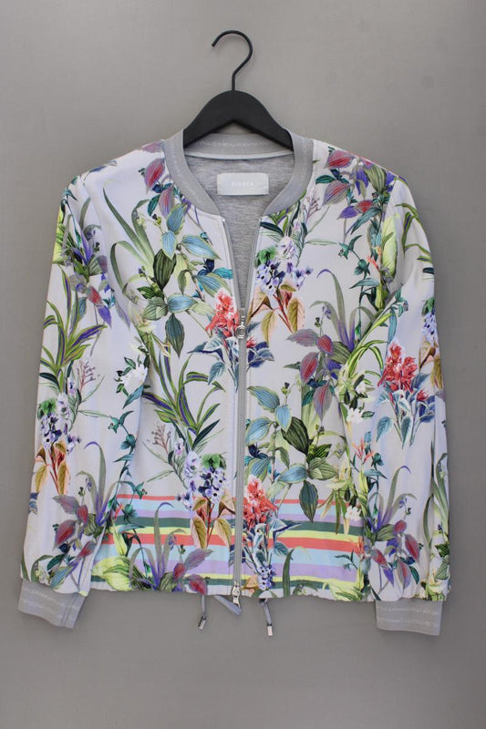 Bianca Blouson Jäckchen Gr. 44 mit Blumenmuster neuwertig mehrfarbig aus Viskose