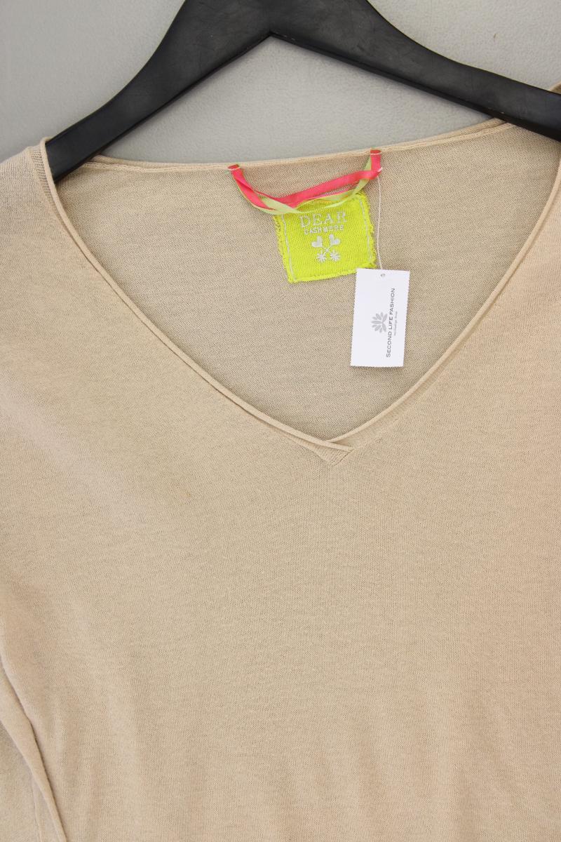 Dear Cashmere Feinstrickpullover Gr. S creme
