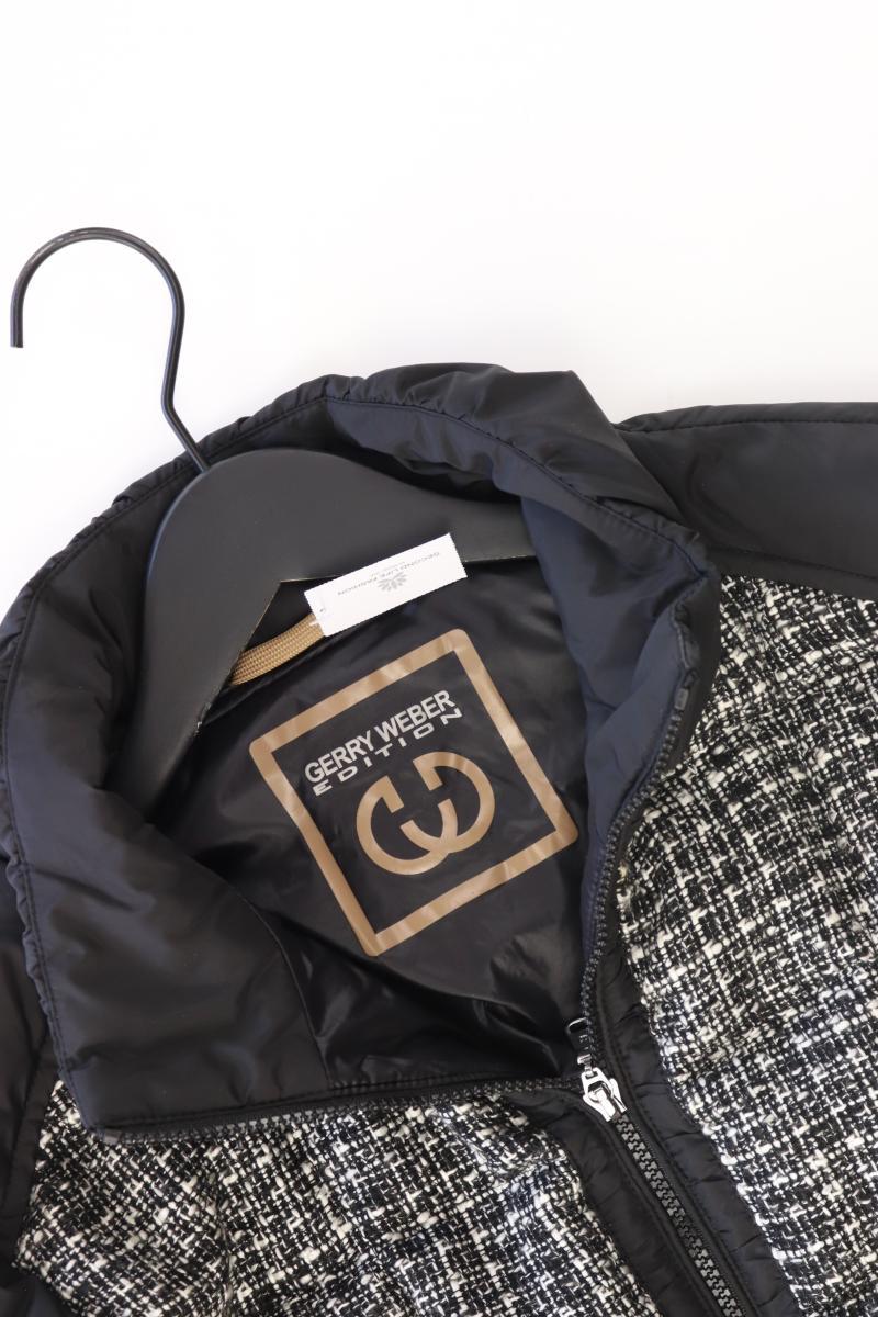 Gerry Weber Regular Jacke Gr. 42 schwarz aus Polyester