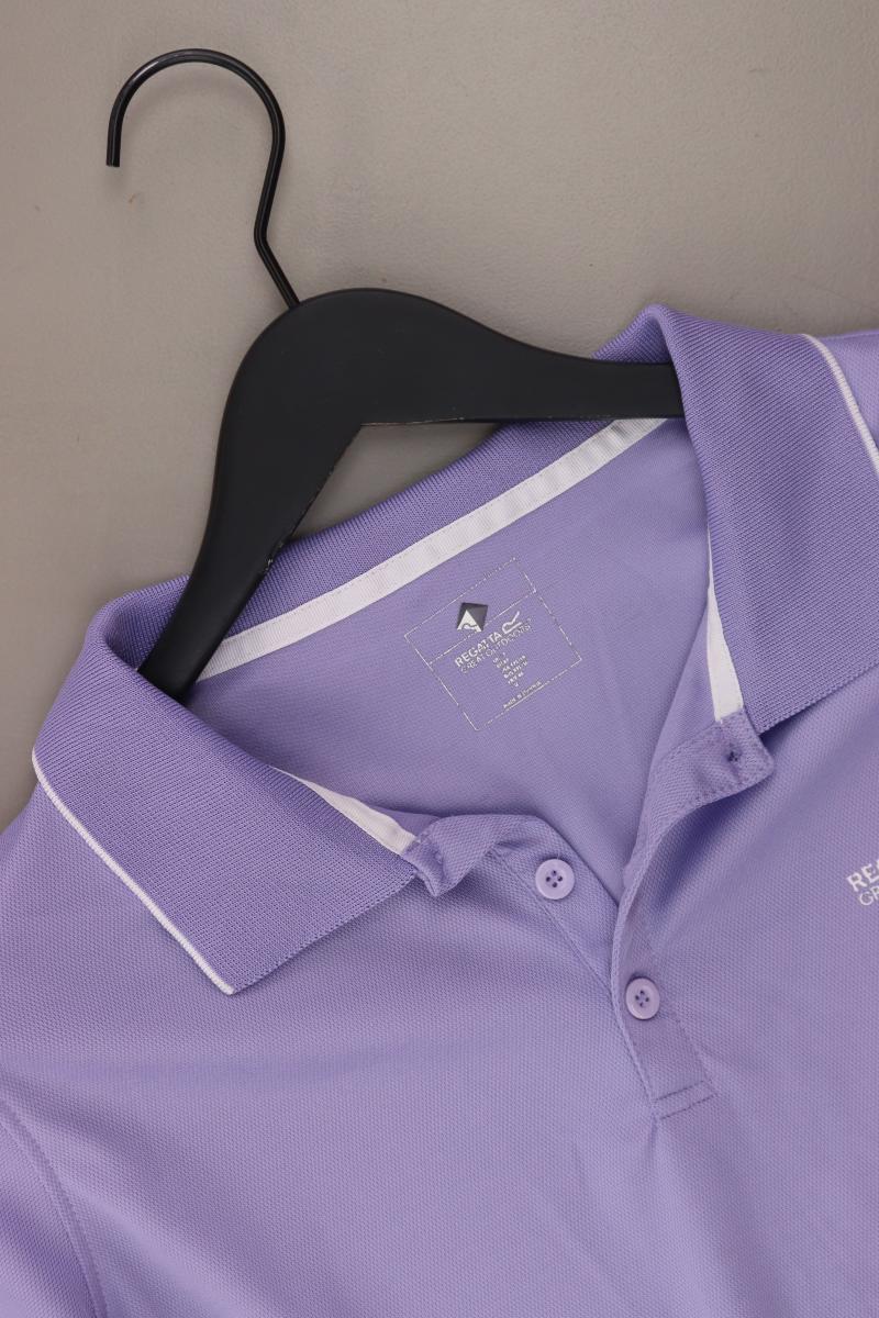 Regatta Poloshirt Gr. 44 Kurzarm lila
