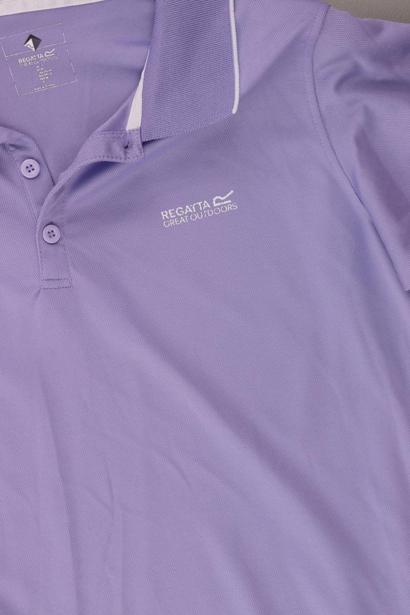 Regatta Poloshirt Gr. 44 Kurzarm lila