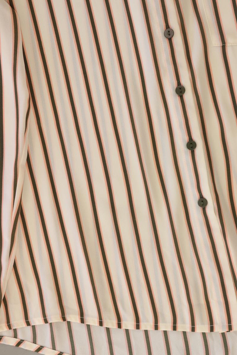 Thom by Thomas Rath Langarmbluse Gr. 42 gestreift creme aus Polyester