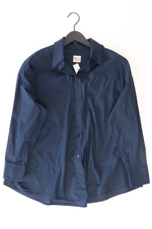 Mimi a la mer Langarmbluse Gr. 44 blau