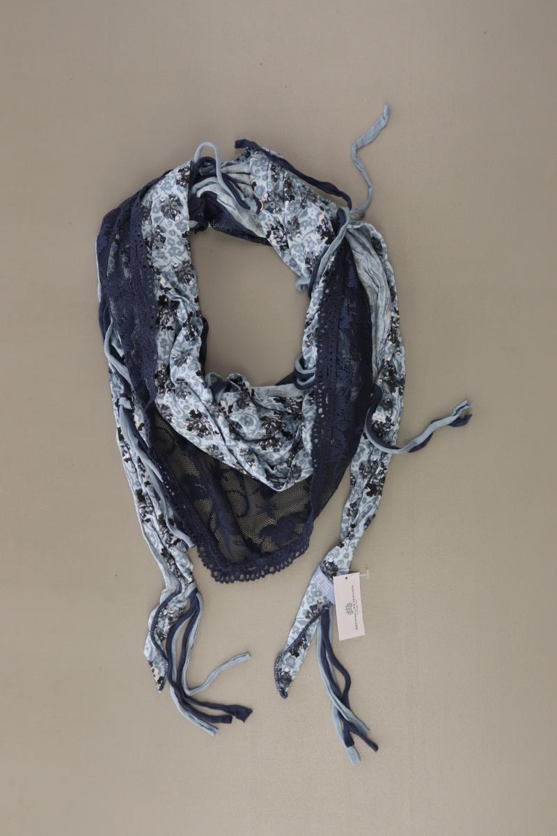 Cecil Schal mit Blumenmuster blau