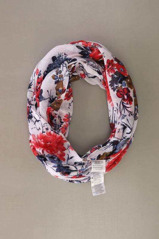 Loop mit Blumenmuster mehrfarbig aus Polyester