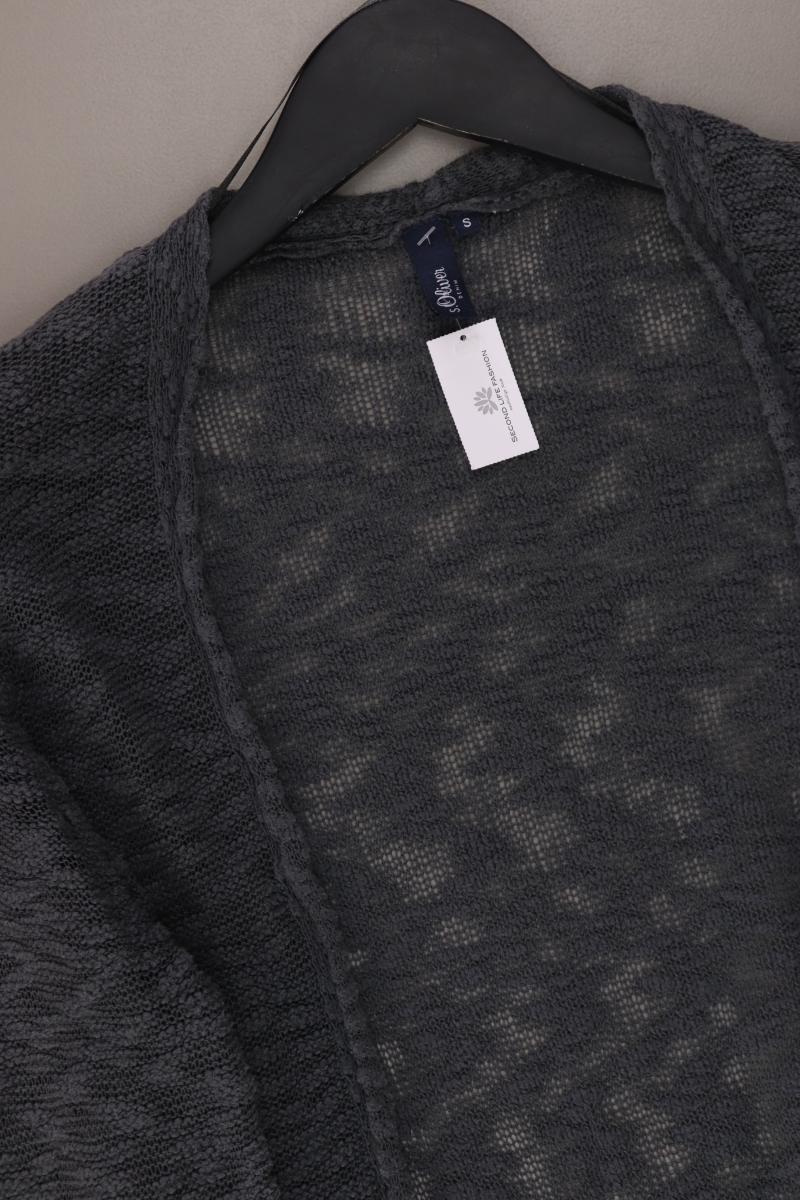 s.Oliver Strickjacke Gr. S Langarm grau