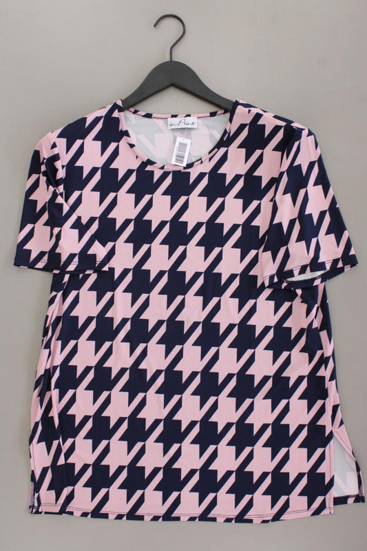 in-Print T-Shirt Gr. M neuwertig Kurzarm mehrfarbig aus Polyester
