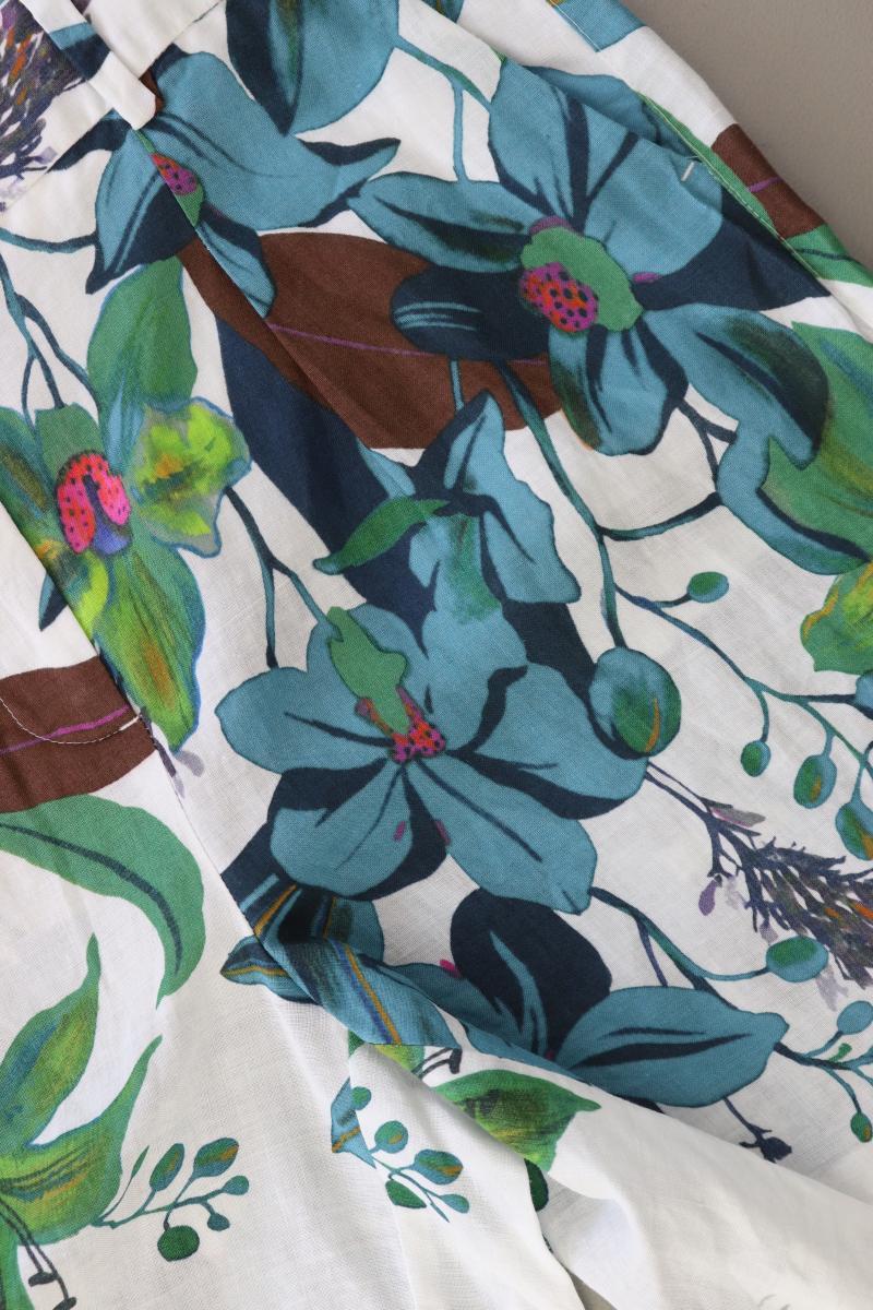 Luisa Cerano Shorts Gr. 42 mit Blumenmuster mehrfarbig