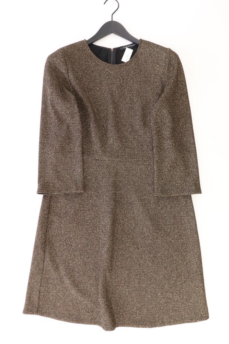 Luisa Cerano Abendkleid Gr. 42 3/4 Ärmel mit Glitzer gold aus Polyester