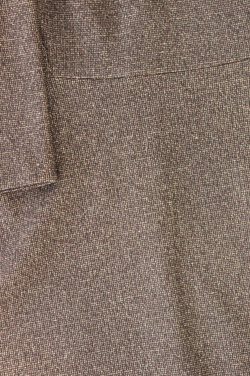 Luisa Cerano Abendkleid Gr. 42 3/4 Ärmel mit Glitzer gold aus Polyester
