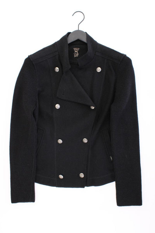 Marc Cain Sports Wolljacke Gr. 42 schwarz
