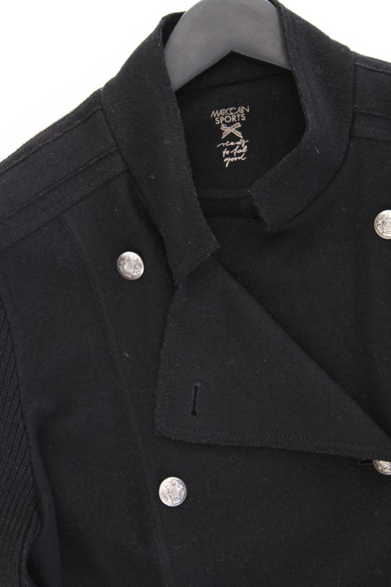 Marc Cain Sports Wolljacke Gr. 42 schwarz
