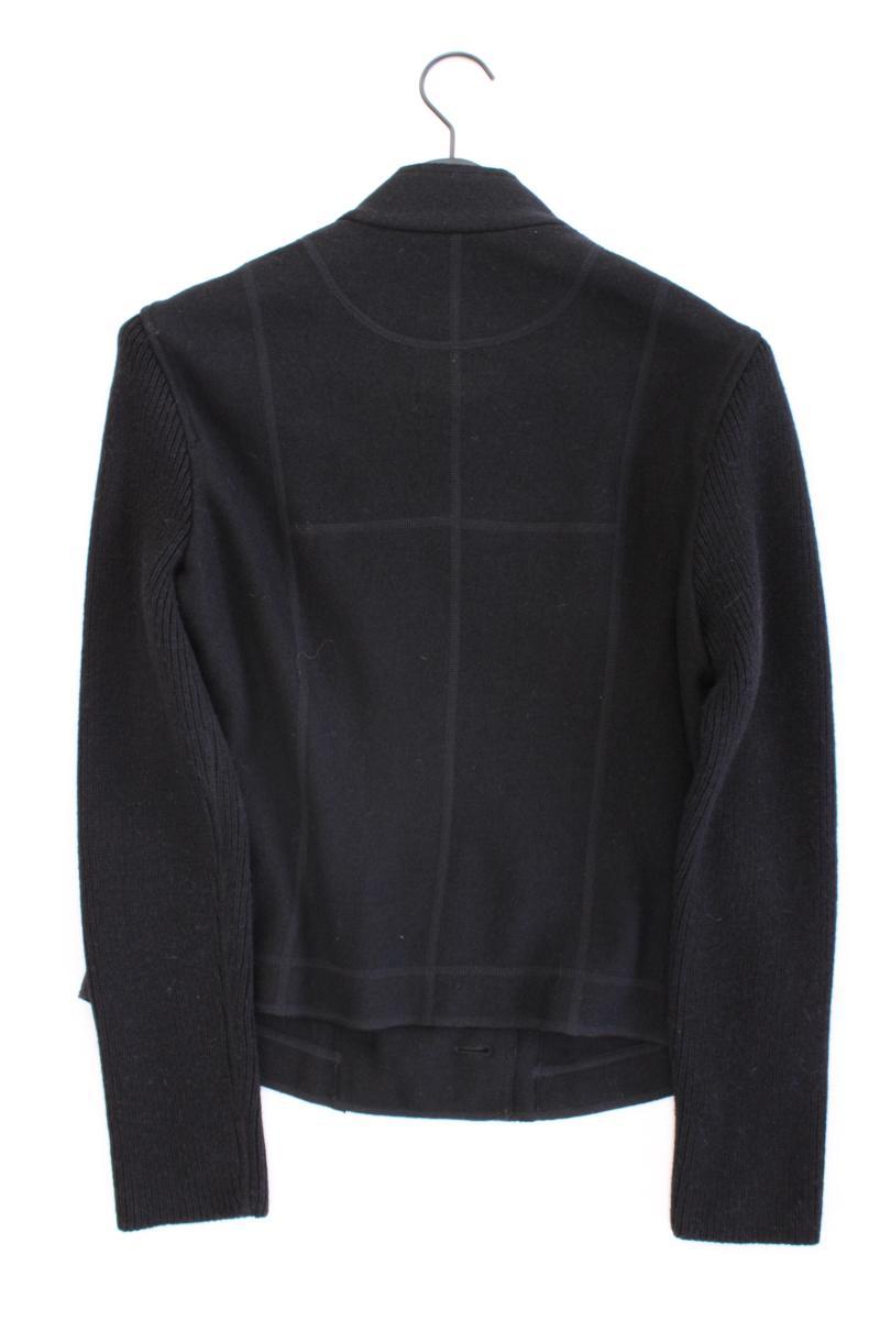 Marc Cain Sports Wolljacke Gr. 42 schwarz