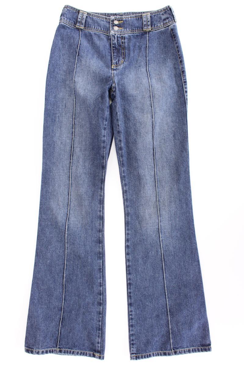 H.I.S. Vintage Boot Cut Jeans Gr. 34/L31 blau aus Baumwolle