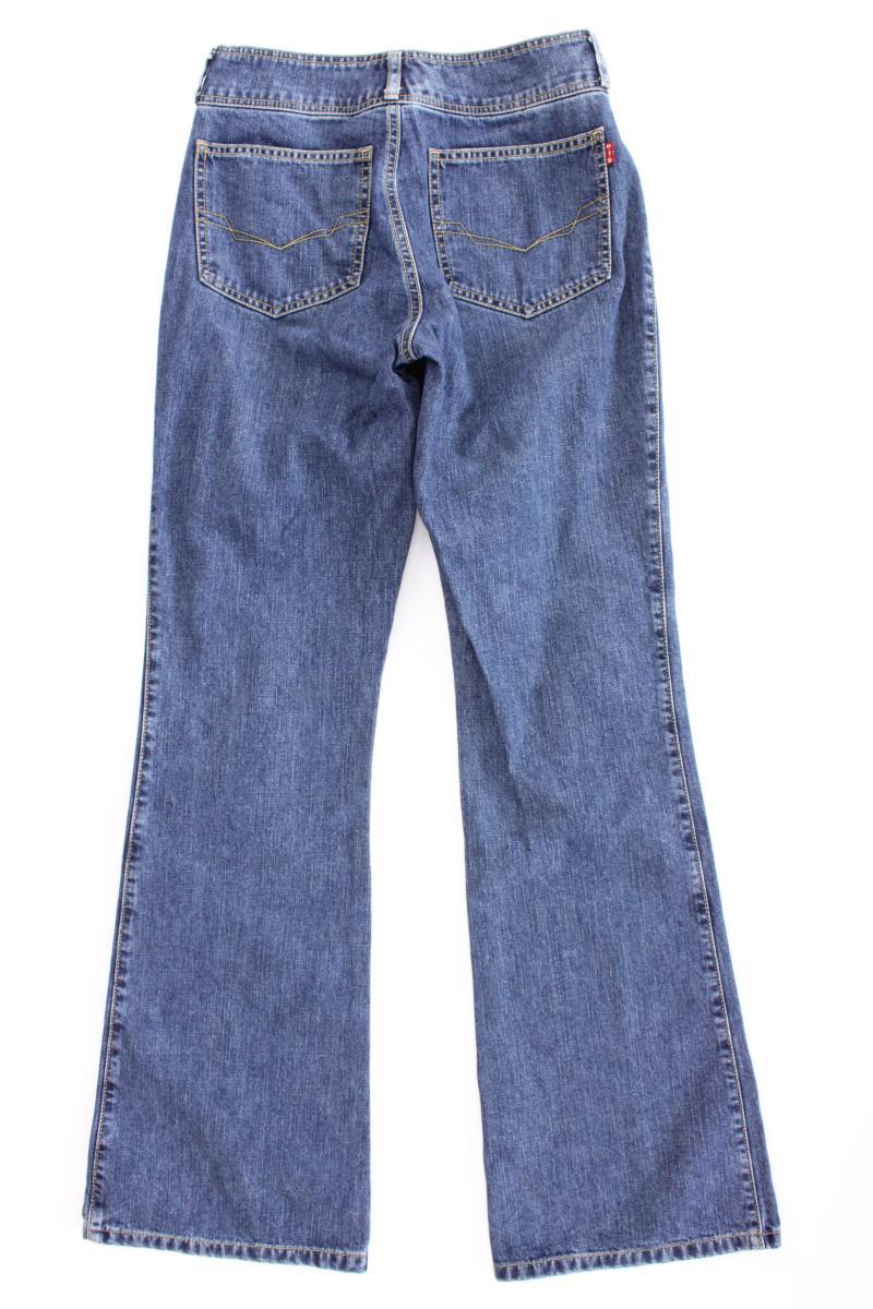 H.I.S. Vintage Boot Cut Jeans Gr. 34/L31 blau aus Baumwolle