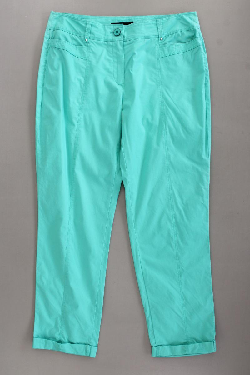 Gerry Weber Hose Gr. 40 türkis aus Baumwolle