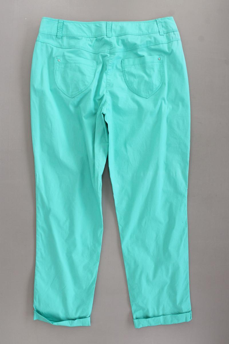 Gerry Weber Hose Gr. 40 türkis aus Baumwolle