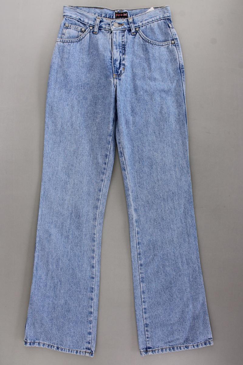 H.I.S. Vintage Mom Jeans Gr. 34/L31 blau aus Baumwolle