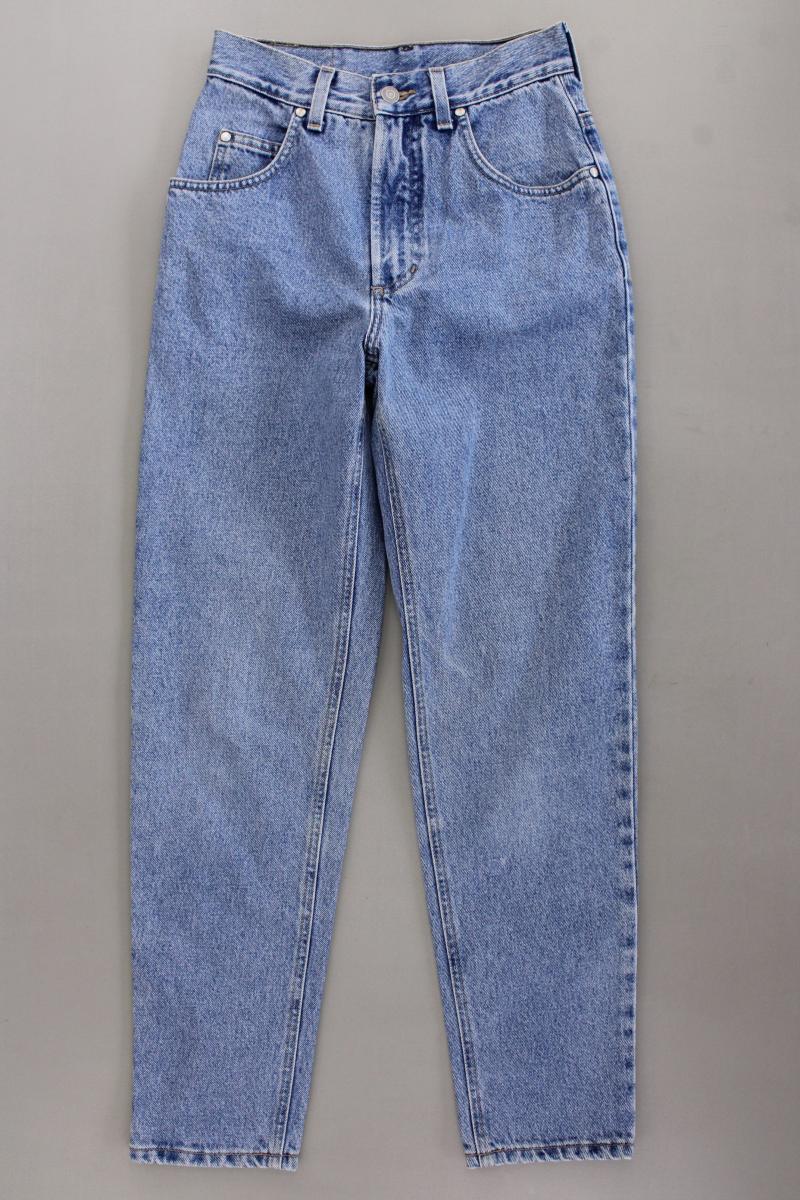 H.I.S. Vintage Mom Jeans Gr. 34/L29 blau aus Baumwolle