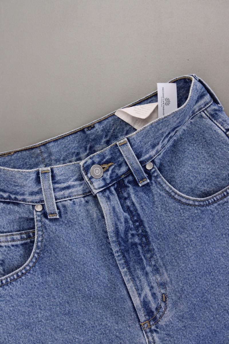 H.I.S. Vintage Mom Jeans Gr. 34/L29 blau aus Baumwolle