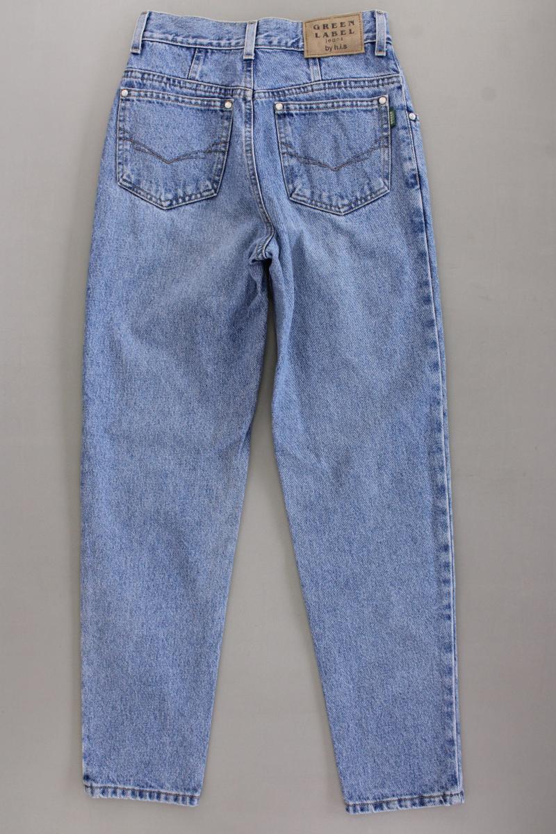 H.I.S. Vintage Mom Jeans Gr. 34/L29 blau aus Baumwolle