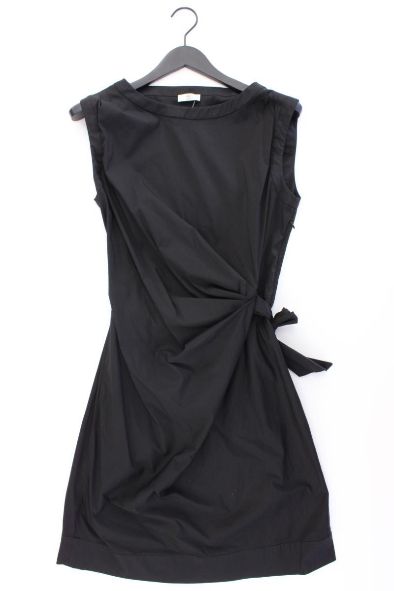 Cerruti Abendkleid Gr. XL Ärmellos schwarz aus Baumwolle