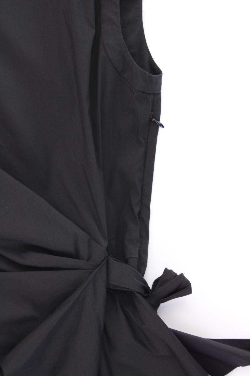 Cerruti Abendkleid Gr. XL Ärmellos schwarz aus Baumwolle