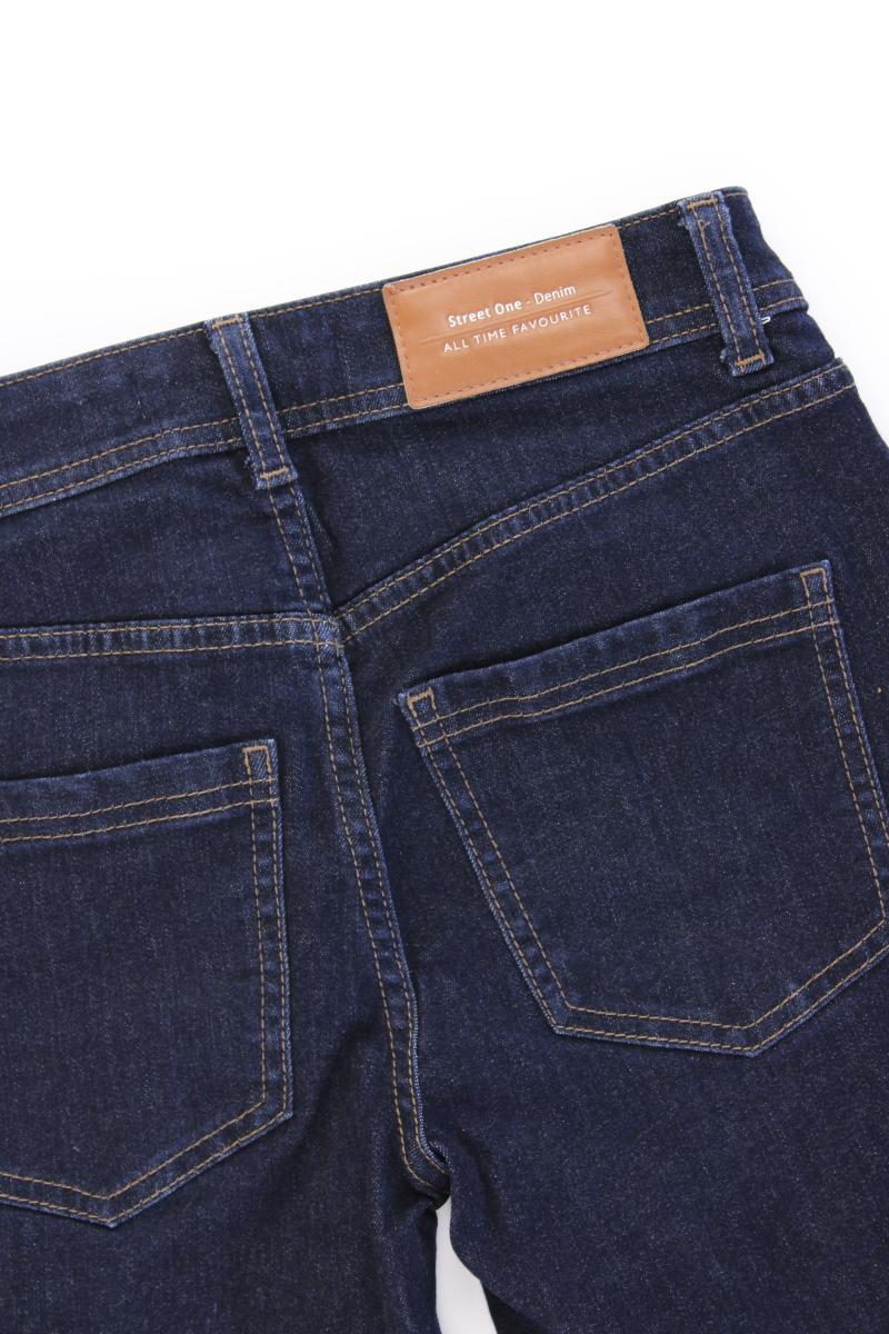 Street One Straight Jeans Gr. W24/L32 blau aus Baumwolle