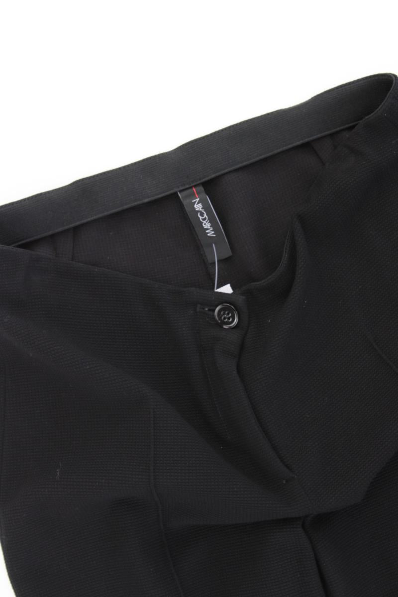Marc Cain Stretchhose Gr. 38 schwarz aus Viskose