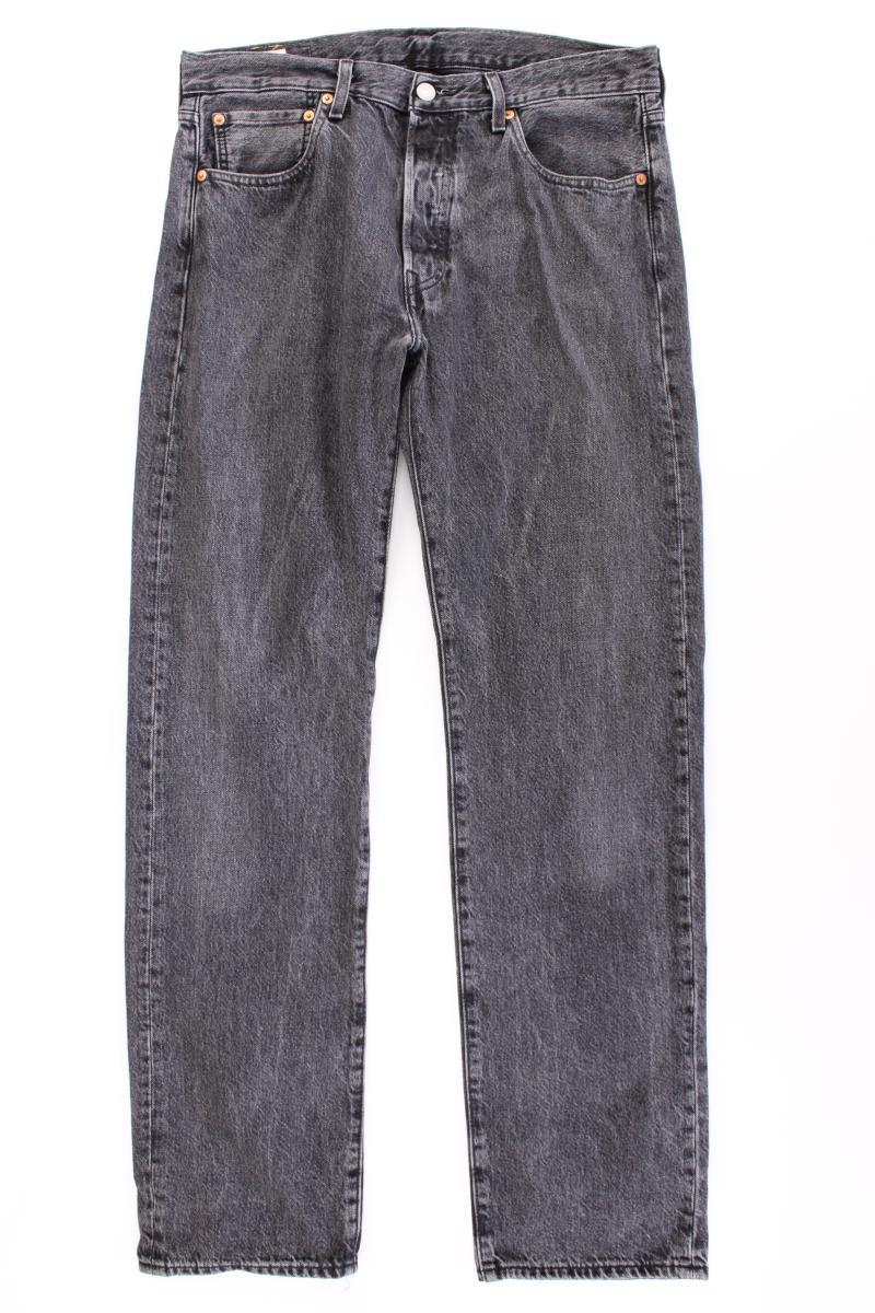 Levi's Straight Jeans für Herren Gr. W32/L32 grau aus Baumwolle