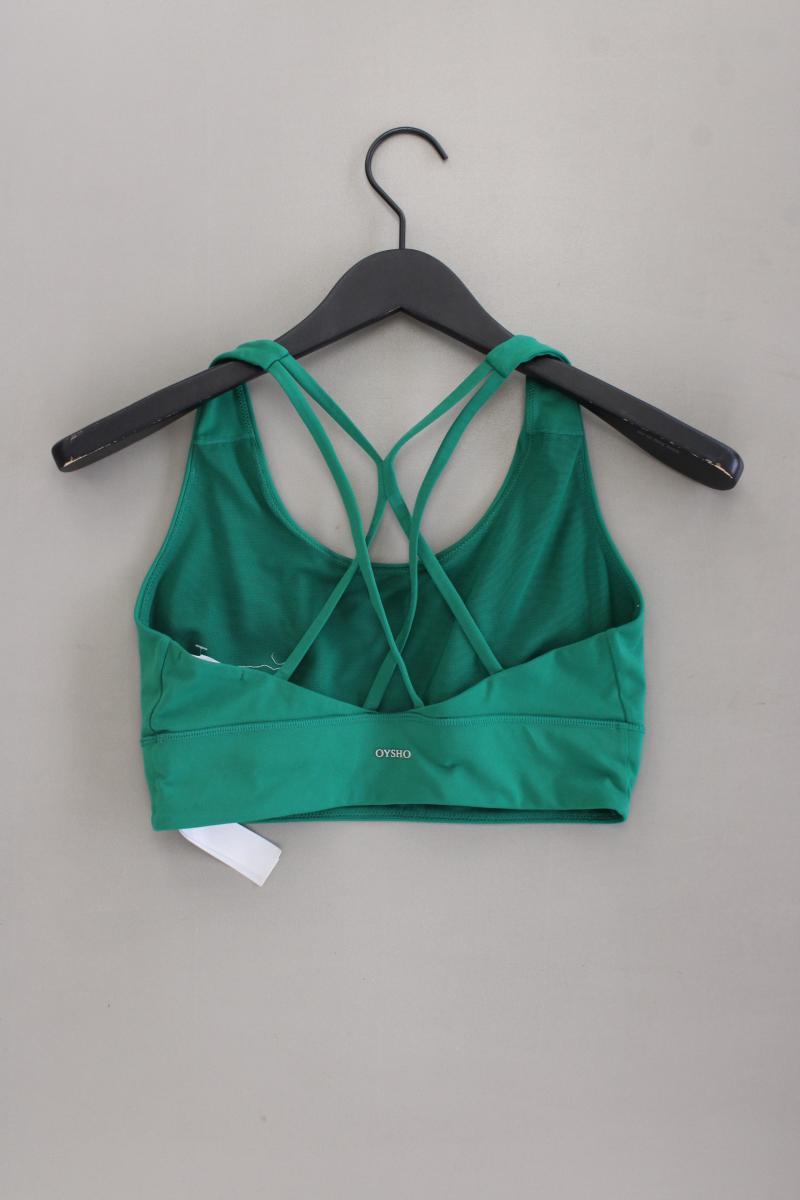 OYSHO Sporttop Gr. L grün aus Polyamid