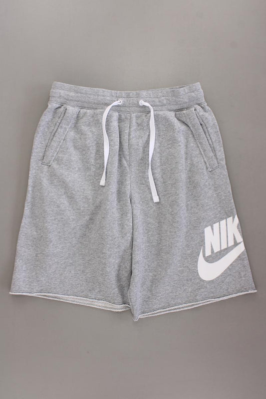 Nike Sweatshorts für Herren Gr. S grau aus Baumwolle