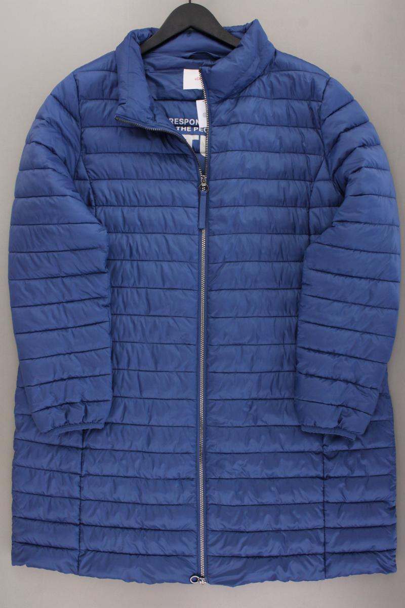 s.Oliver Classic Mantel Gr. 48 blau aus Polyester