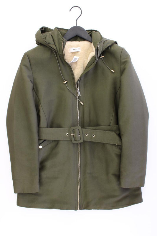 Mango Kapuzenjacke Gr. M olivgrün aus Polyester