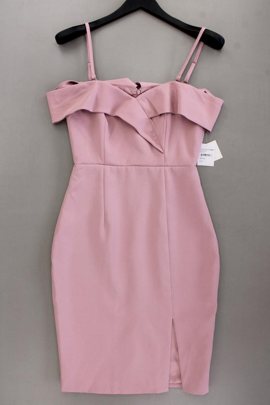 One One Six Abendkleid Gr. S neu mit Etikett Träger rosa aus Polyester