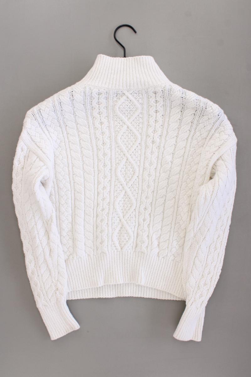 Banana Republic Zopfpullover Gr. S creme aus Baumwolle