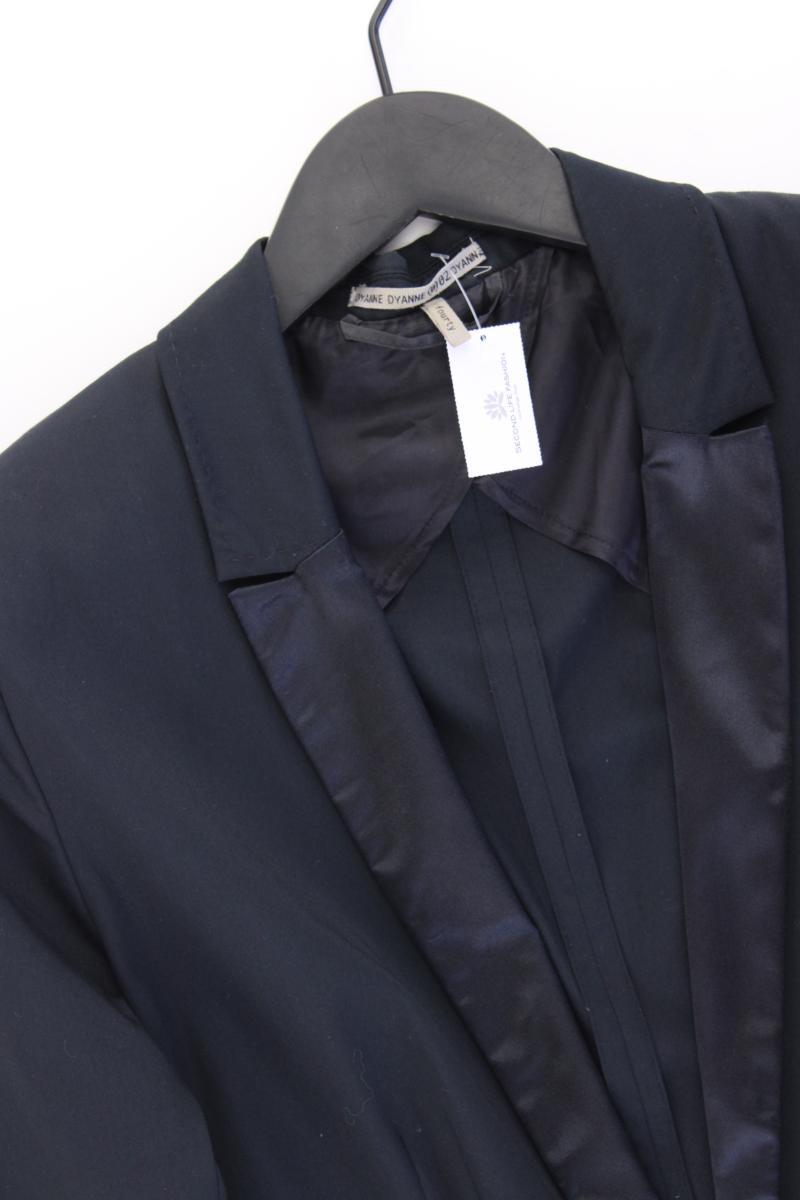 Dyanne Classic Blazer Gr. 40 blau aus Viskose