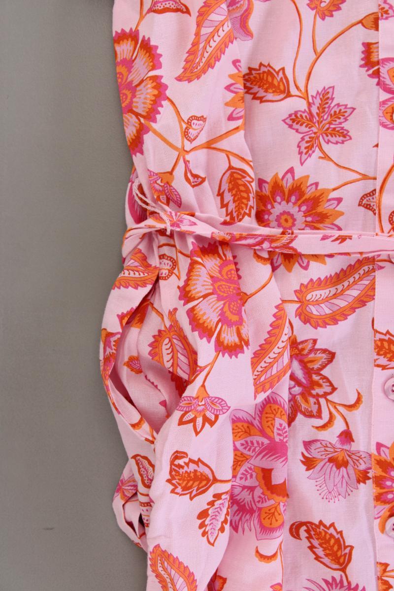 Lascana Kurzarmkleid Gr. 46 neuwertig mit Gürtel rosa aus Viskose
