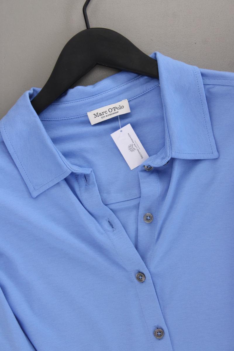 Marc O'Polo Langarmbluse Gr. XXL neuwertig blau aus Viskose