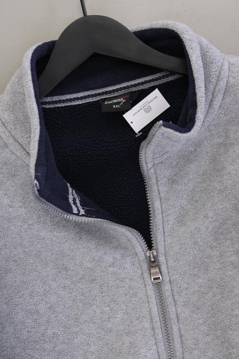Luciano Fleecejacke für Herren Gr. XXL grau aus Polyester