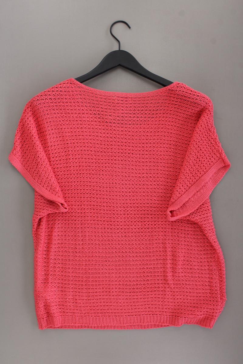 Lascana Strickshirt Gr. 44/46 neuwertig Kurzarm rosa aus Polyacryl