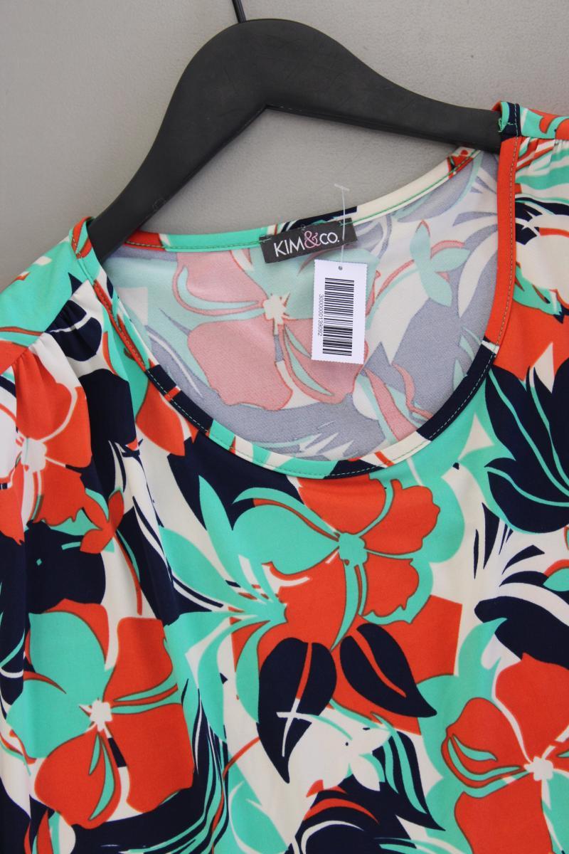 Kim & Co. Printshirt Gr. XXL Kurzarm mehrfarbig aus Polyester