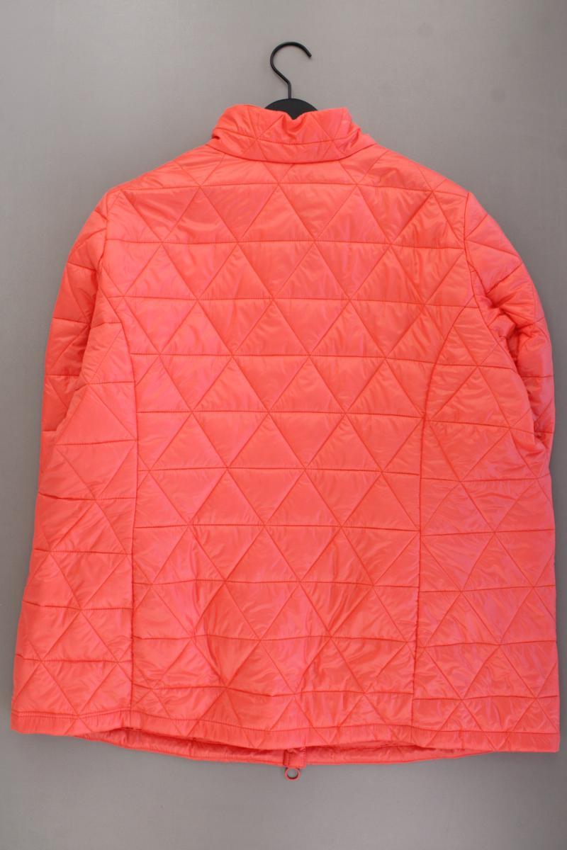 Janet & Joyce Lange Jacke Gr. 52 neuwertig orange aus Polyester