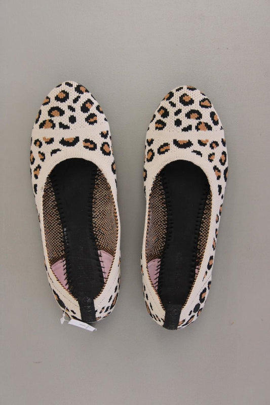 Giesswein Ballerinas Gr. 36 mit Tierdruck mehrfarbig