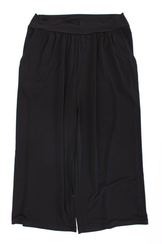 Kim & Co. Stretchhose Gr. XL neuwertig schwarz aus Polyester