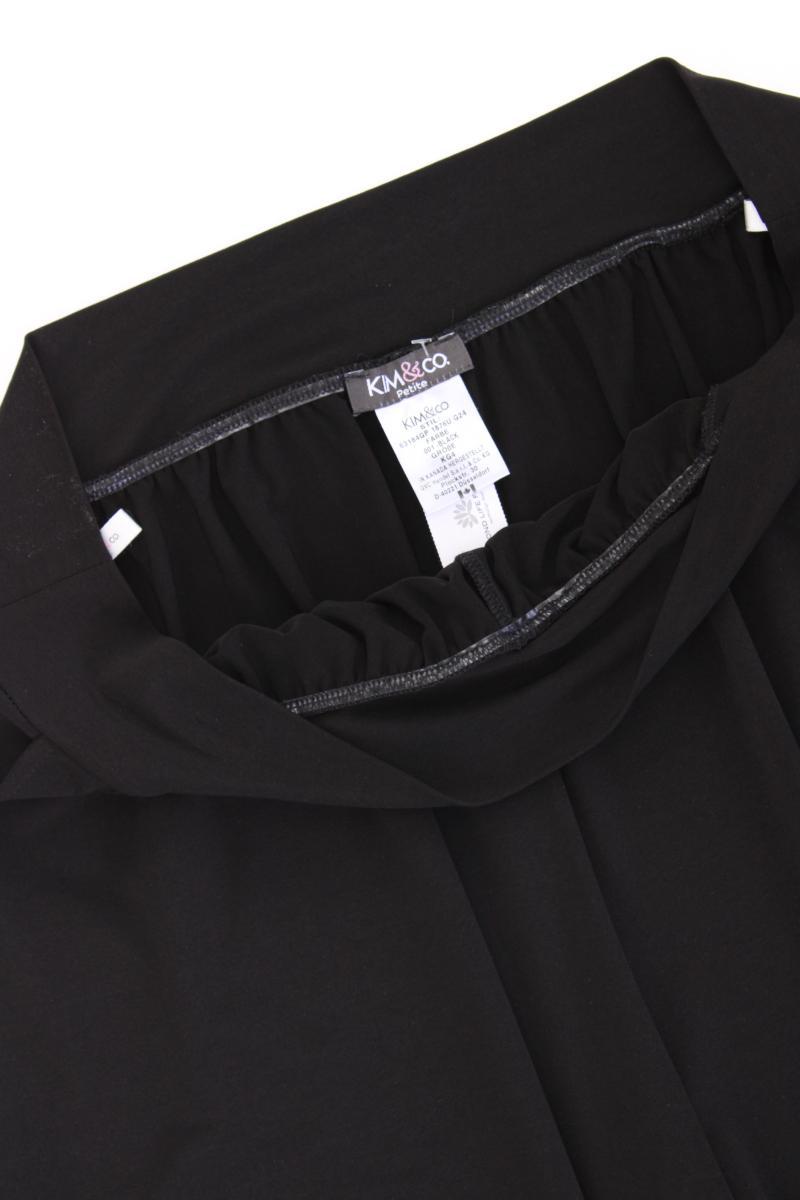 Kim & Co. Stretchhose Gr. XL neuwertig schwarz aus Polyester
