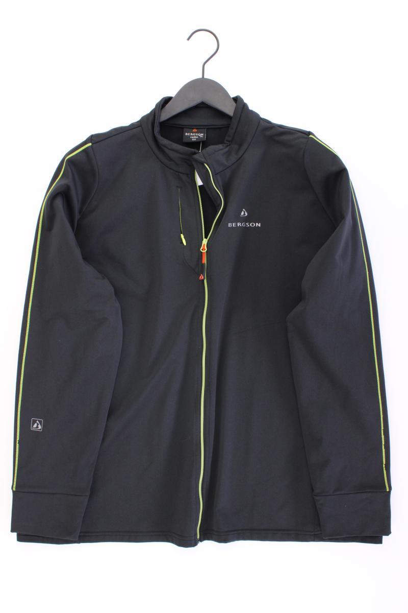 Bergson Softshelljacke Gr. 52 schwarz aus Polyester