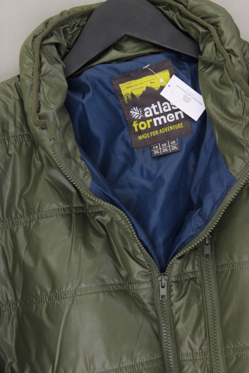 Atlas For Men Winterjacke für Herren Gr. XXXL neuwertig olivgrün aus Polyester