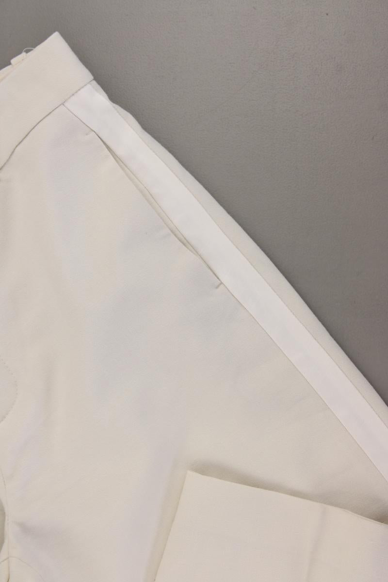 Zara Stoffhose Gr. XS creme aus Viskose