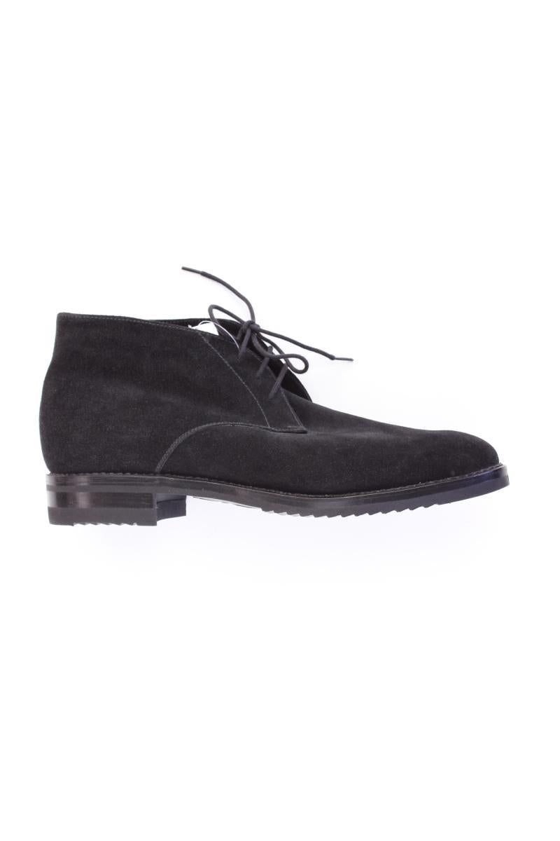 Gravati Halbschuhe gefüttert Gr. 8 für Herren Gr. 41 neuwertig schwarz aus Leder
